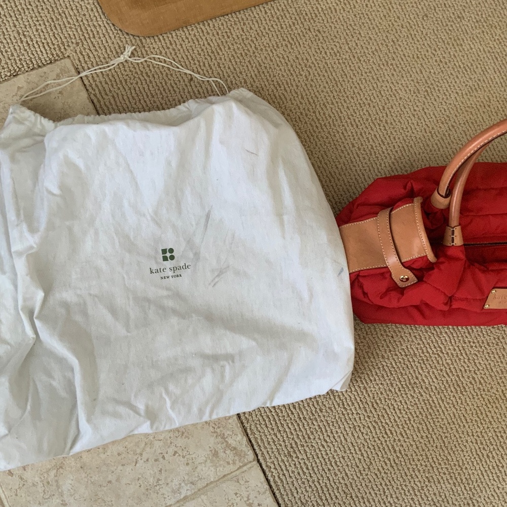 Vintage Kate Spade puffy bag